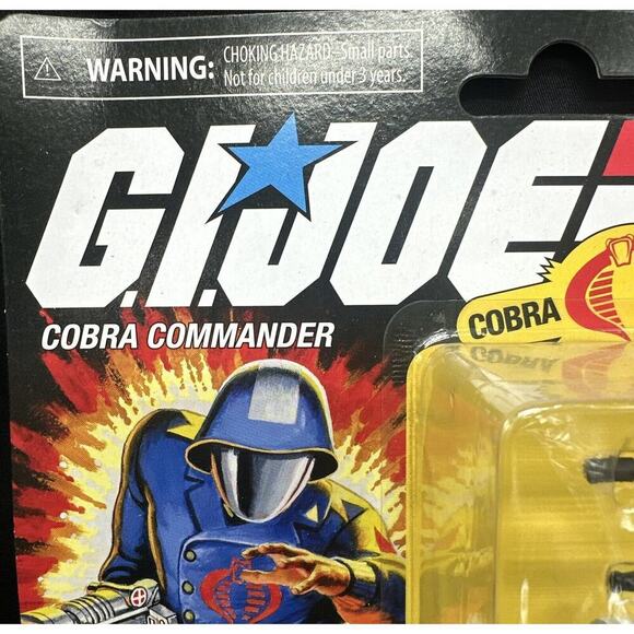 Hasbro GI Joe Retro Wave 3 Cobra Commander 3.75 inch Action Figure New - Picture 4 of 9